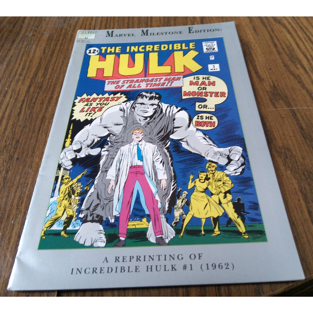 Marvel Milestone Edition The Incredible Hulk #1 (March 1991 Marvel Comics)